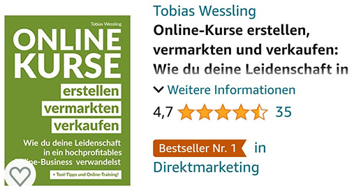 Buch Online-Kurse erstellen Bestseller Direktmarketing Buch Online-Kurse erstellen Bestseller Direktmarketing
