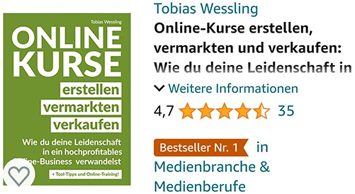 Buch Online-Kurse erstellen Bestseller Medienbranche Buch Online-Kurse erstellen Bestseller Medienbranche